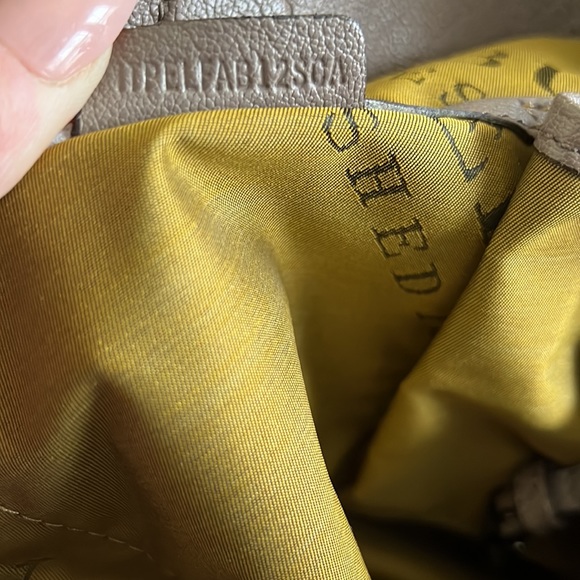 Authentic Burberry Prorsum Garden party raffia bag taupe with plaid pattern rare - Picture 6 of 16